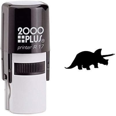 Triceratops Dinosaur Self Inking Rubber Stamp (SH-6582)
