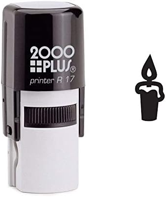 Burning Candle Self Inking Rubber Stamp (SH-6620)