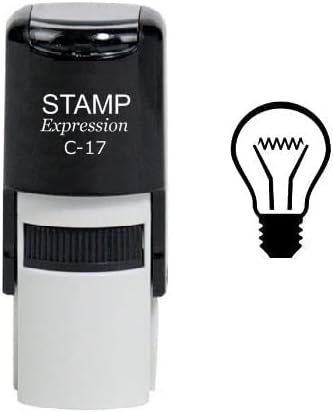 Basic Light Bulb Self Inking Rubber Stamp (SH-6769)