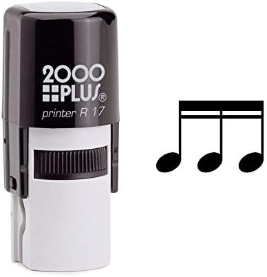 Beamed Forty-Eighth Note Self Inking Rubber Stamp (SH-6904)