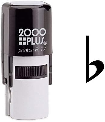 Flat Musical Symbol Self Inking Rubber Stamp (SH-6941)