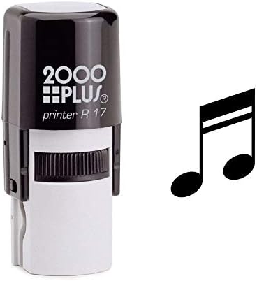 Beamed Musical Note Self Inking Rubber Stamp (SH-6926)