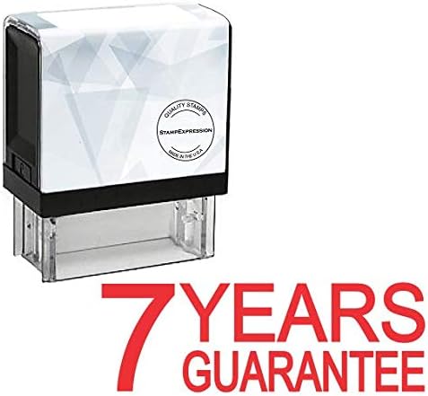 7 Years Guarantee Self Inking Rubber Stamp (SH-80053)