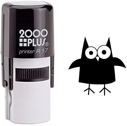 Curious Baby Owl Self Inking Rubber Stamp (SH-6895)