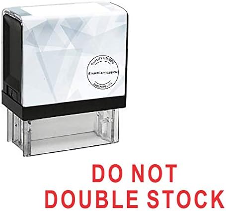 DO NOT Double Stock Office Self Inking Rubber Stamp (SH-5480)