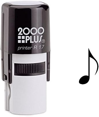 Eighth Musical Note Self Inking Rubber Stamp (SH-6038)