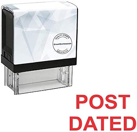 Post Dated Office Self Inking Rubber Stamp (SH-5767)
