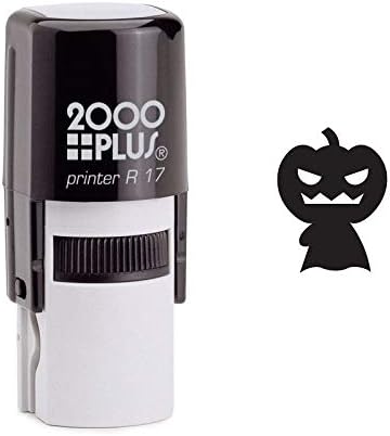 Ghost Pumpkin Self Inking Rubber Stamp (SH-6536)