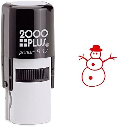 Friendly Snowman Self Inking Rubber Stamp (SH-6404)