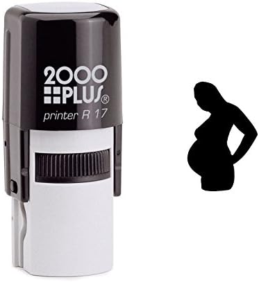 Pregnant Woman Self Inking Rubber Stamp (SH-6458)