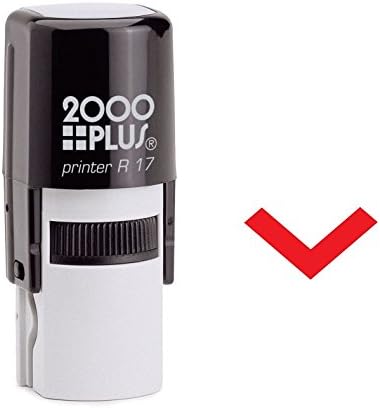 Red Down Arrow Self Inking Rubber Stamp (SH-6241)