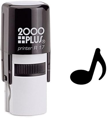 Eighth Musical Note Self Inking Rubber Stamp (SH-6233)