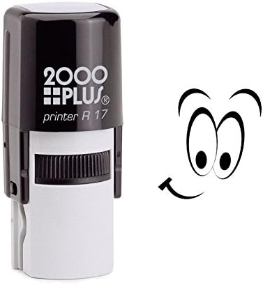 Smirking Smiley Self Inking Rubber Stamp (SH-6006)
