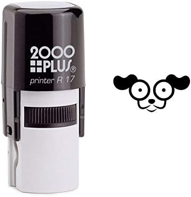 Surprised Dog Face Self Inking Rubber Stamp (SH-6827)