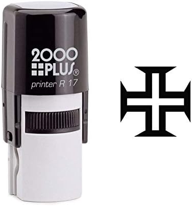 Greek Cross Self Inking Rubber Stamp (SH-6645)