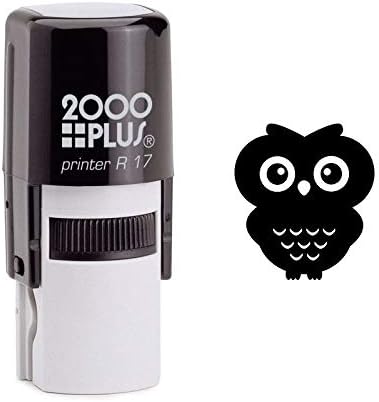 Inquisitive Owl Self Inking Rubber Stamp (SH-6888)