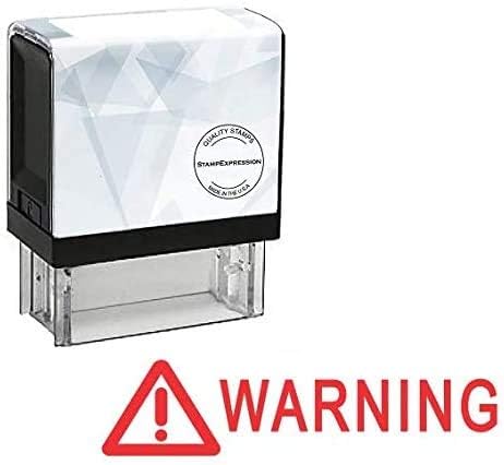 Warning Signs Office Self Inking Rubber Stamp (SH-5912)