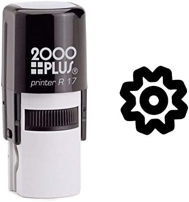 Mechanical Gear Self Inking Rubber Stamp (SH-6662)