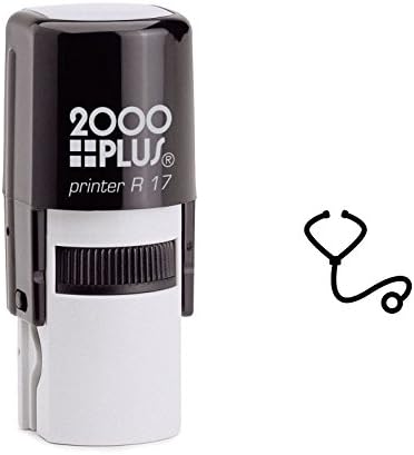 Hospital Medical Worker Stethoscope Self Inking Rubber Stamp (SH-6205)