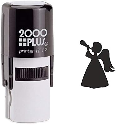 Archangel Gabriel Trumpet Self Inking Rubber Stamp (SH-6877)