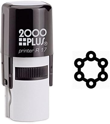 Molecule Self Inking Rubber Stamp (SH-6197)