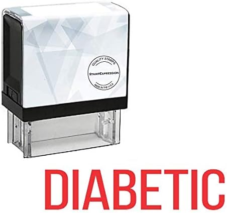 Diabetic Office Self Inking Rubber Stamp (SH-5697)
