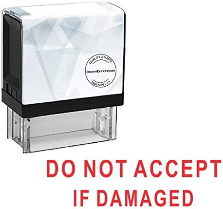 DO NOT Accept IF Damaged Office Self Inking Rubber Stamp (SH-5883)