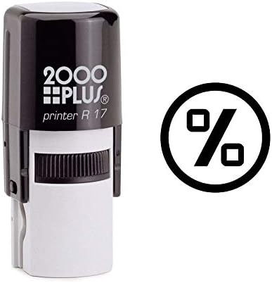 Percent Symbol Self Inking Rubber Stamp (SH-6905)