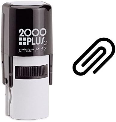 Paper Clip Self Inking Rubber Stamp (SH-6443)