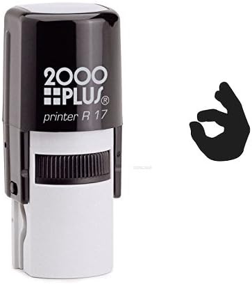 OK Hand Sign Self Inking Rubber Stamp (SH-6340)