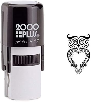 Hypnotizing Owl Self Inking Rubber Stamp (SH-6892)