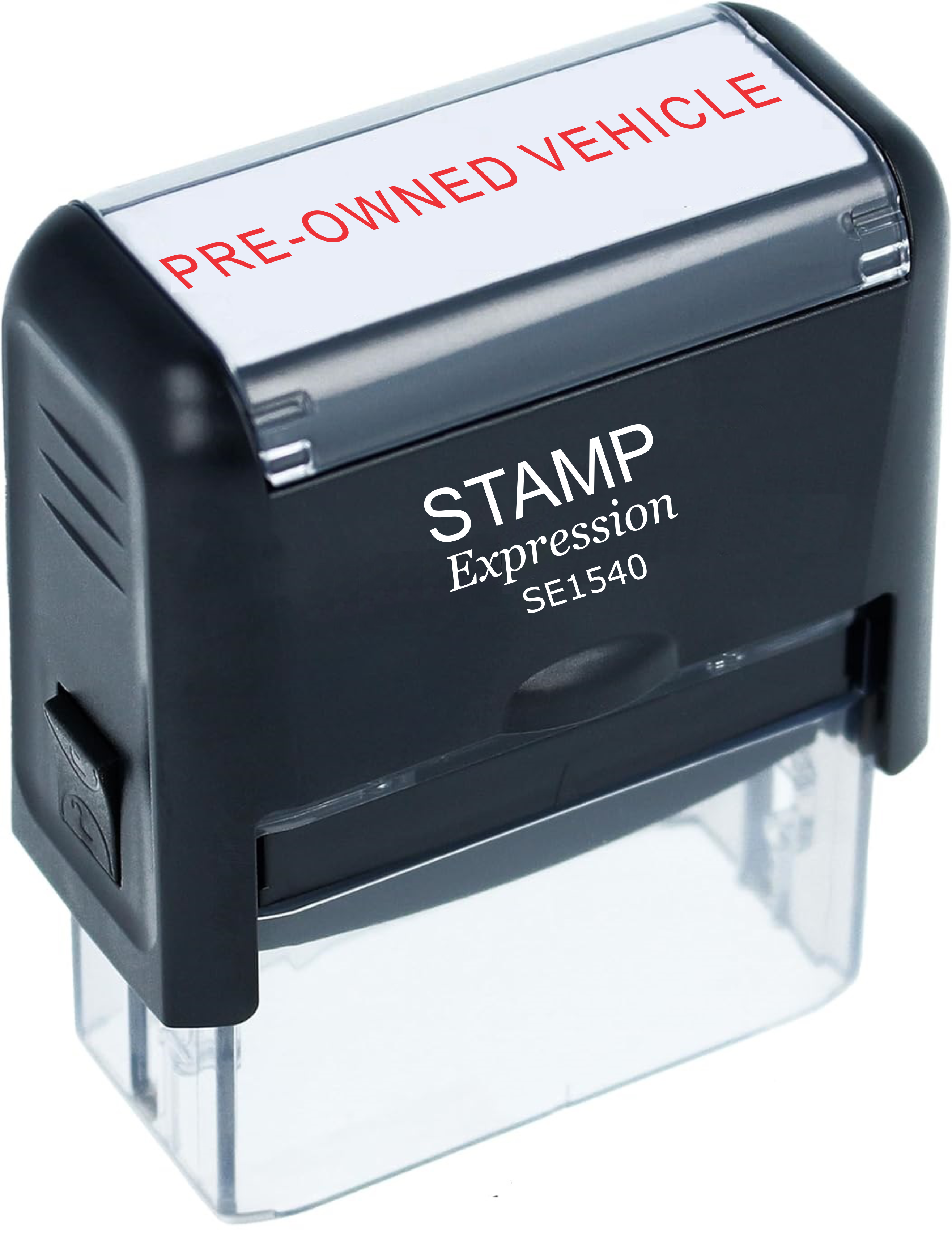 Pre-Owned Vehicle Office Self Inking Rubber Stamp (50238)