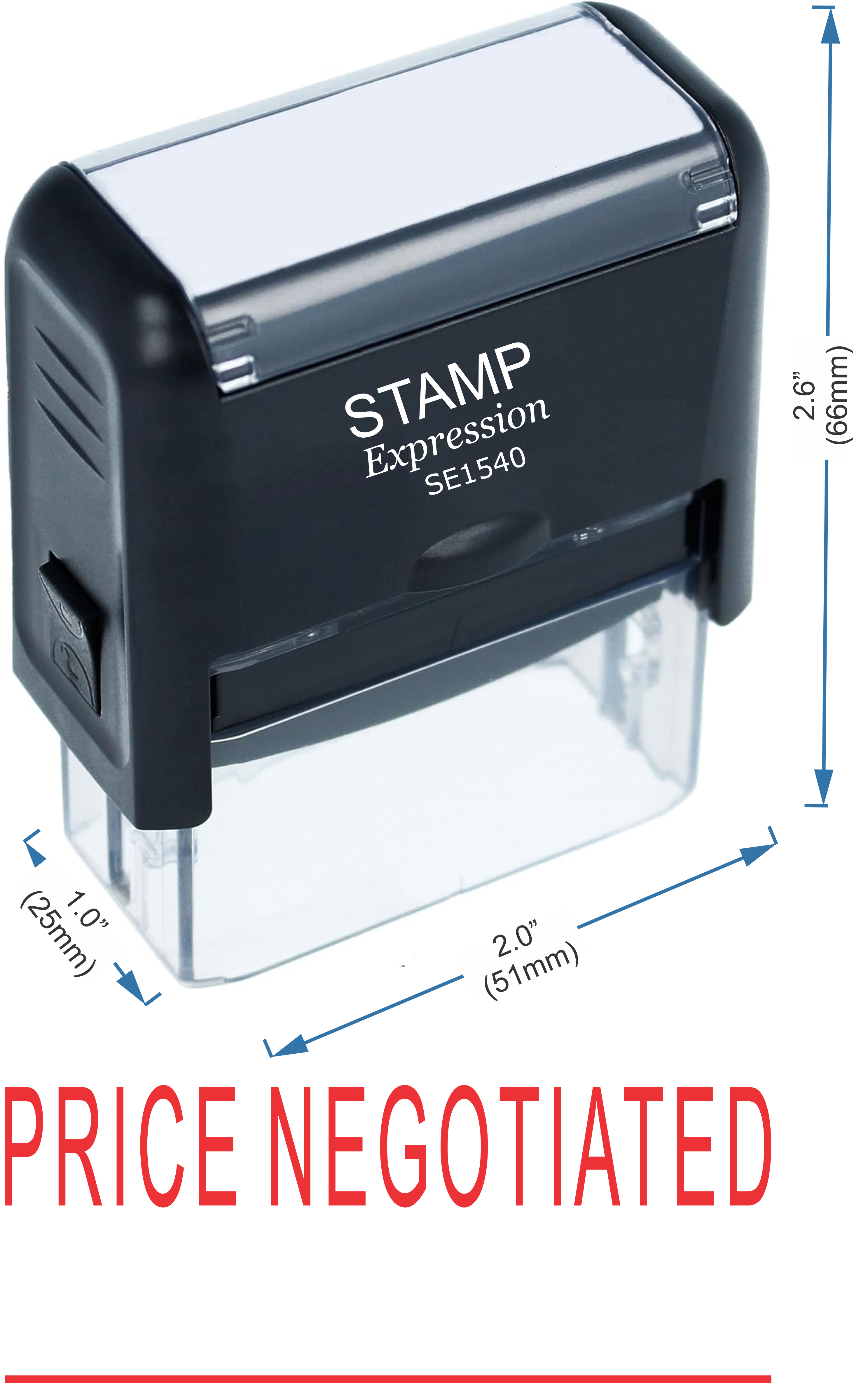 Price Negotiotiated With Line Office Self Inking Rubber Stamp (50253)