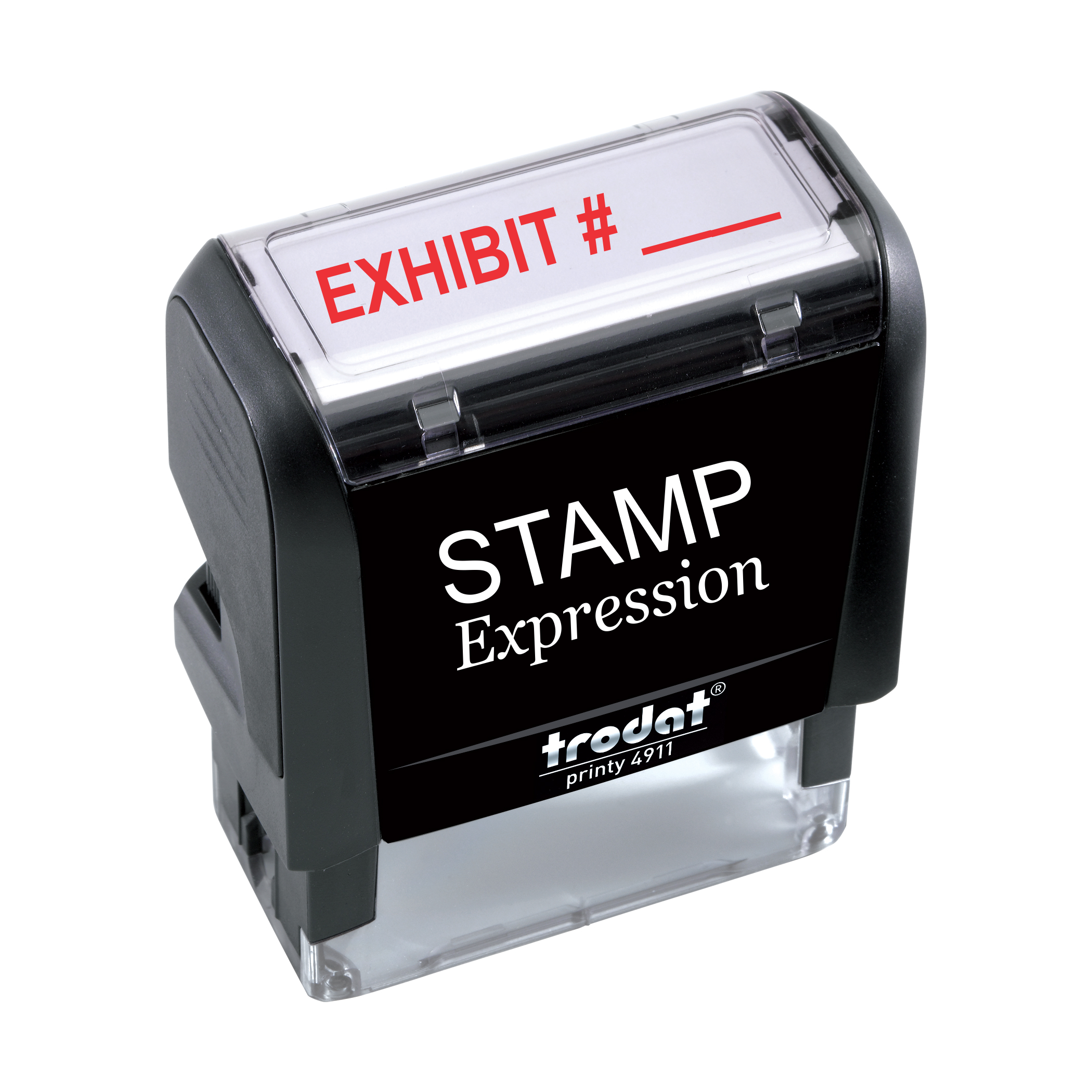 Exhibit # Office Self Inking Rubber Stamp (SH-5510)