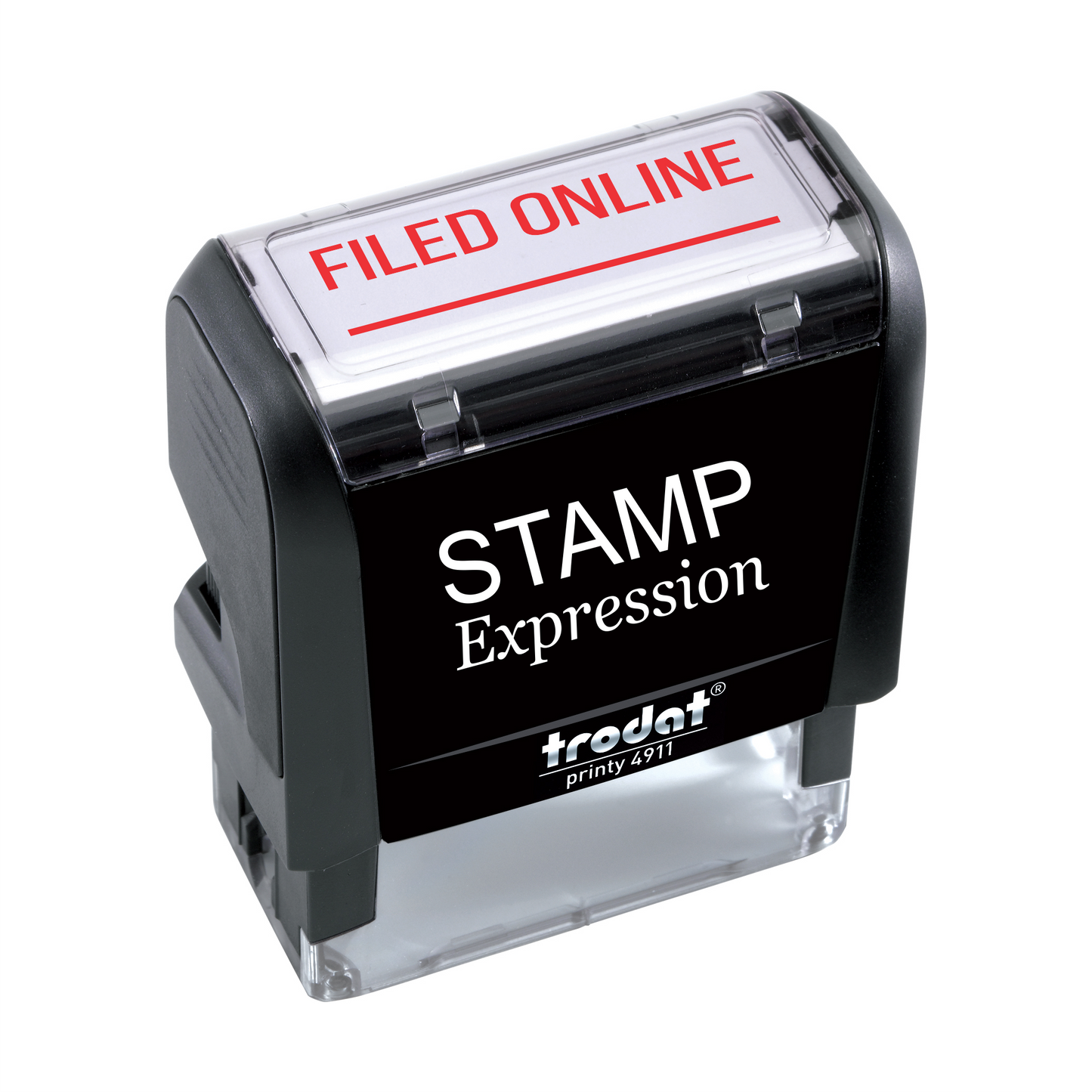 Filed Online with line Office Self Inking Rubber Stamp (SH-5520)