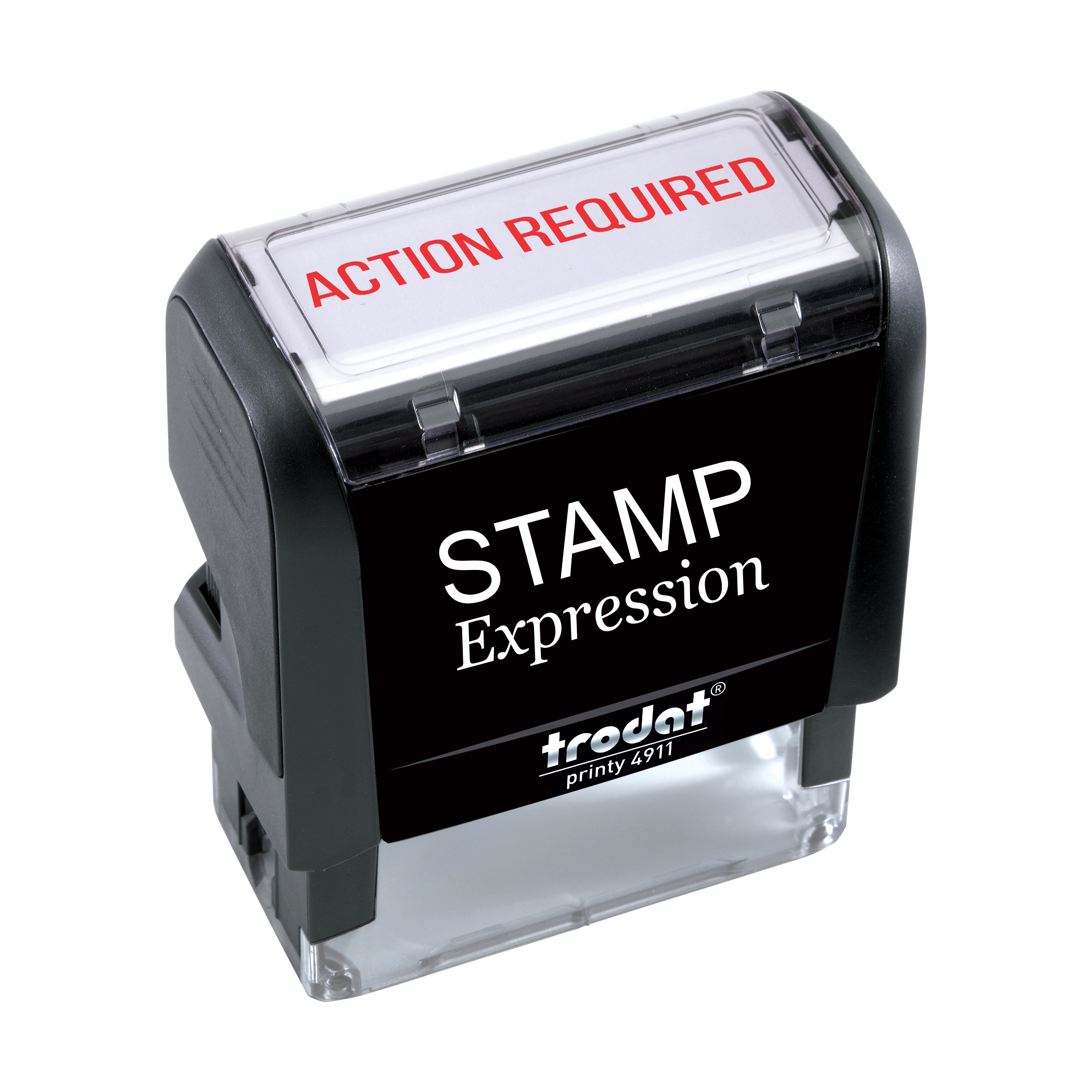 Action Required Teacher Self Inking Rubber Stamp
