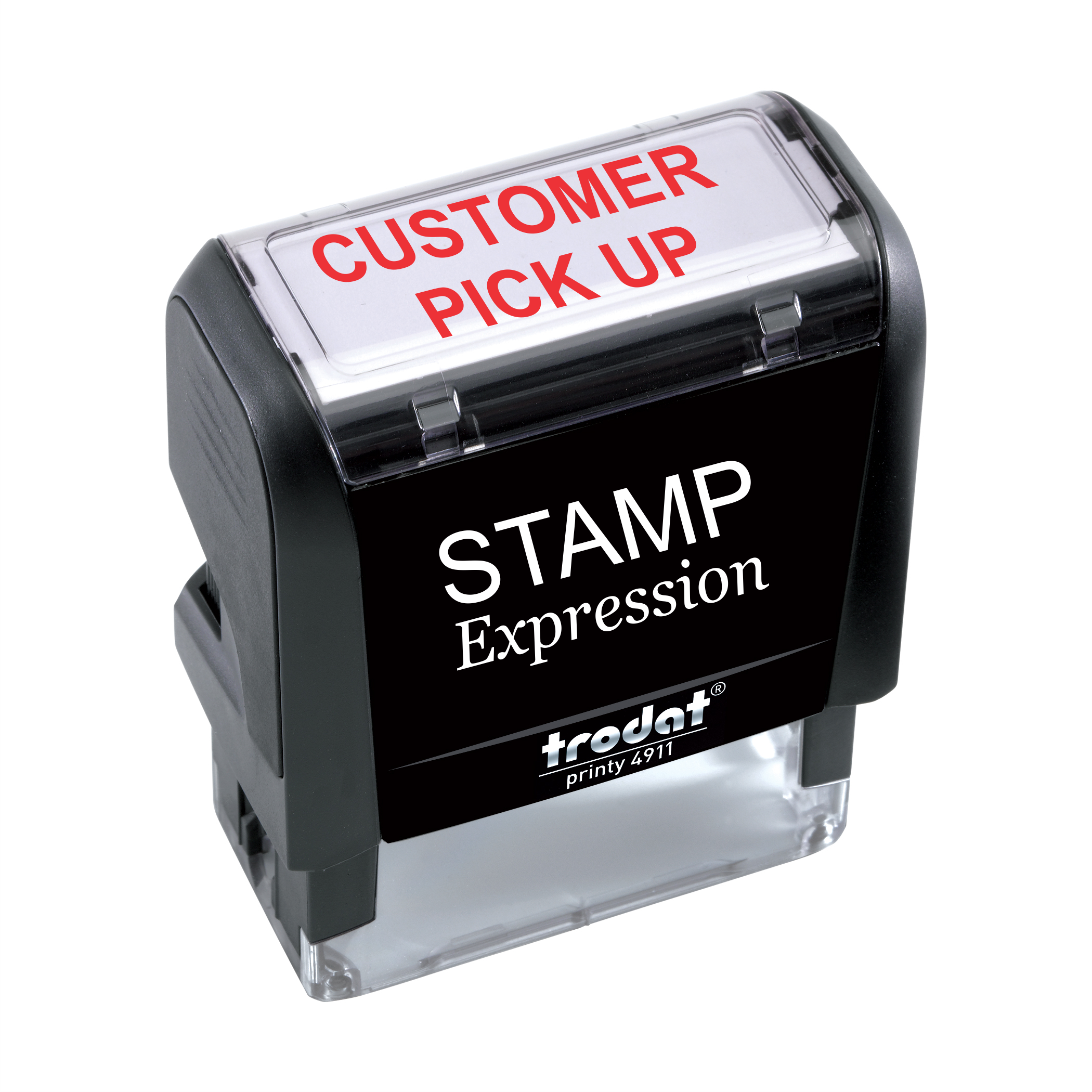 Customer Pick UP Office Self Inking Rubber Stamp (Sh-5893)