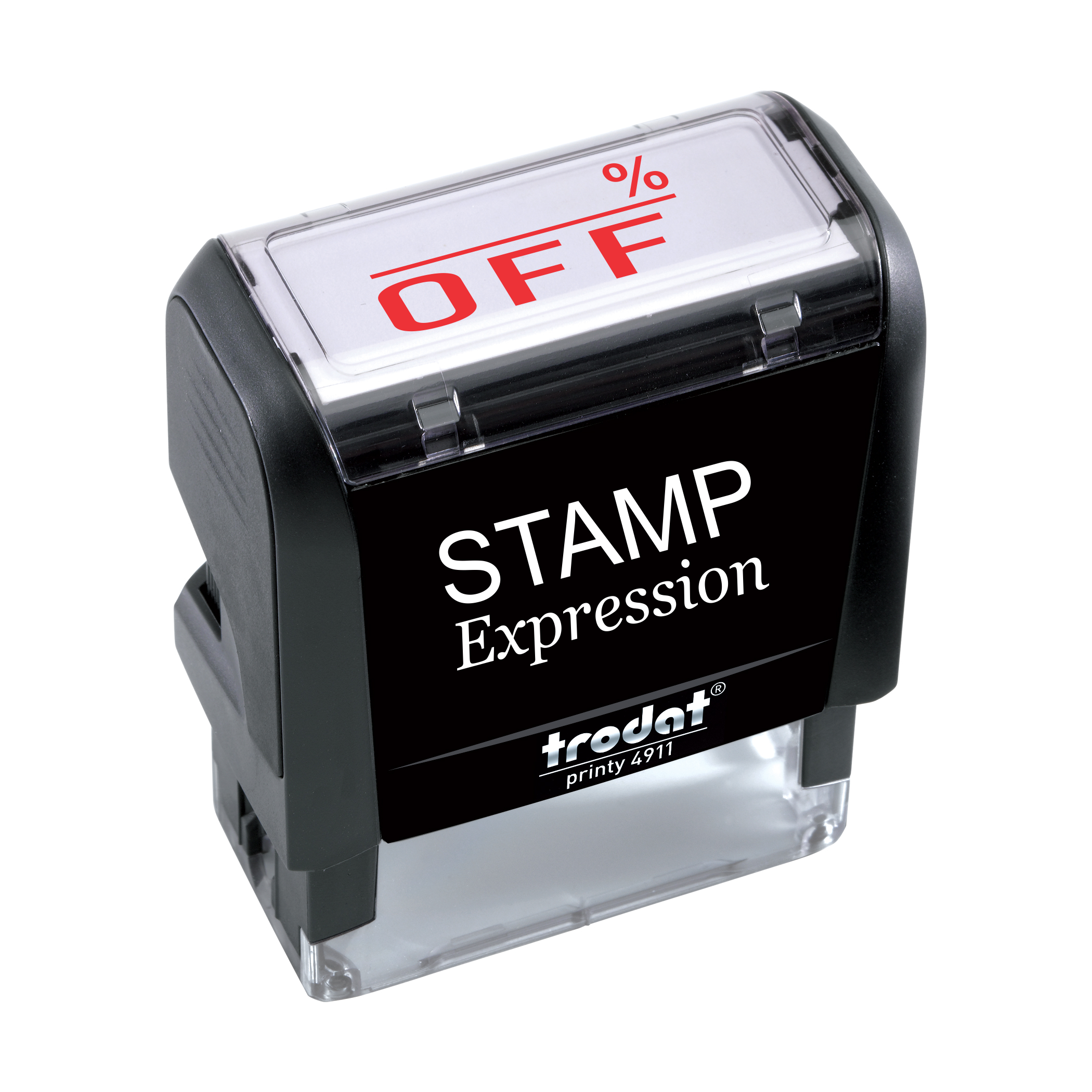Percent OFF Office Self Inking Rubber Stamp