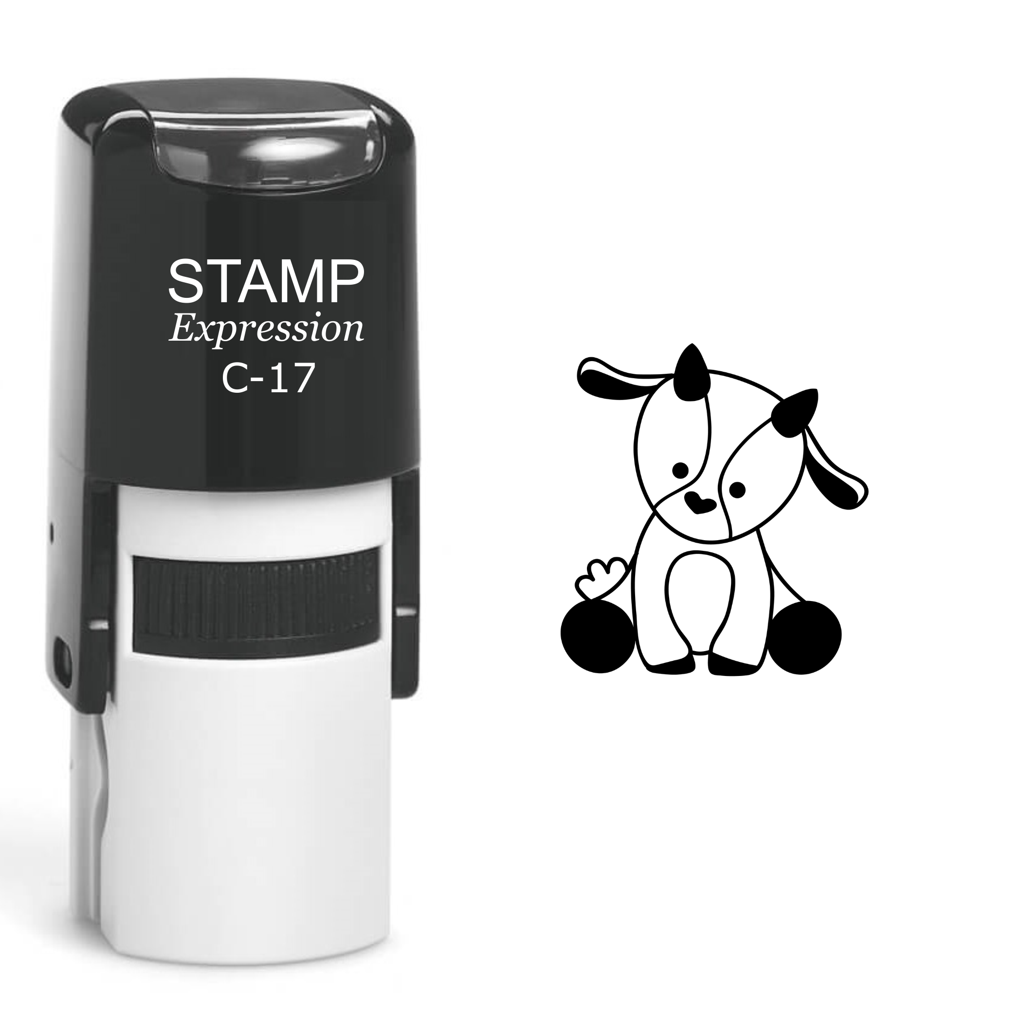 Baby Bull Cow Self Inking Rubber Stamp (SH-60102)