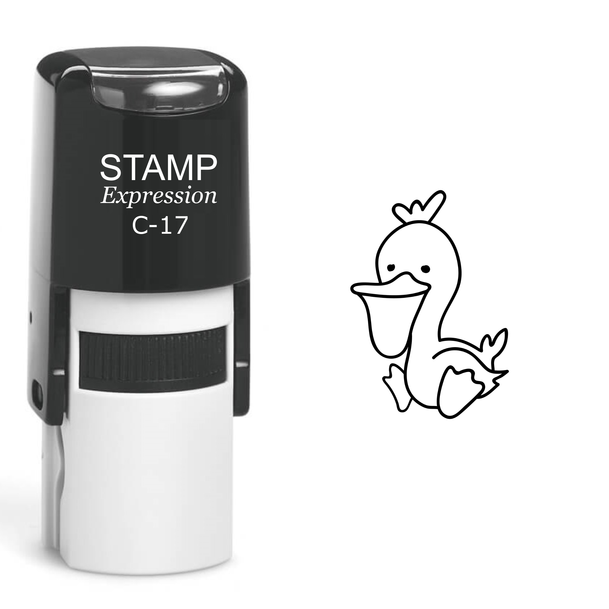 Baby Pelican Self Inking Rubber Stamp (SH-60103)