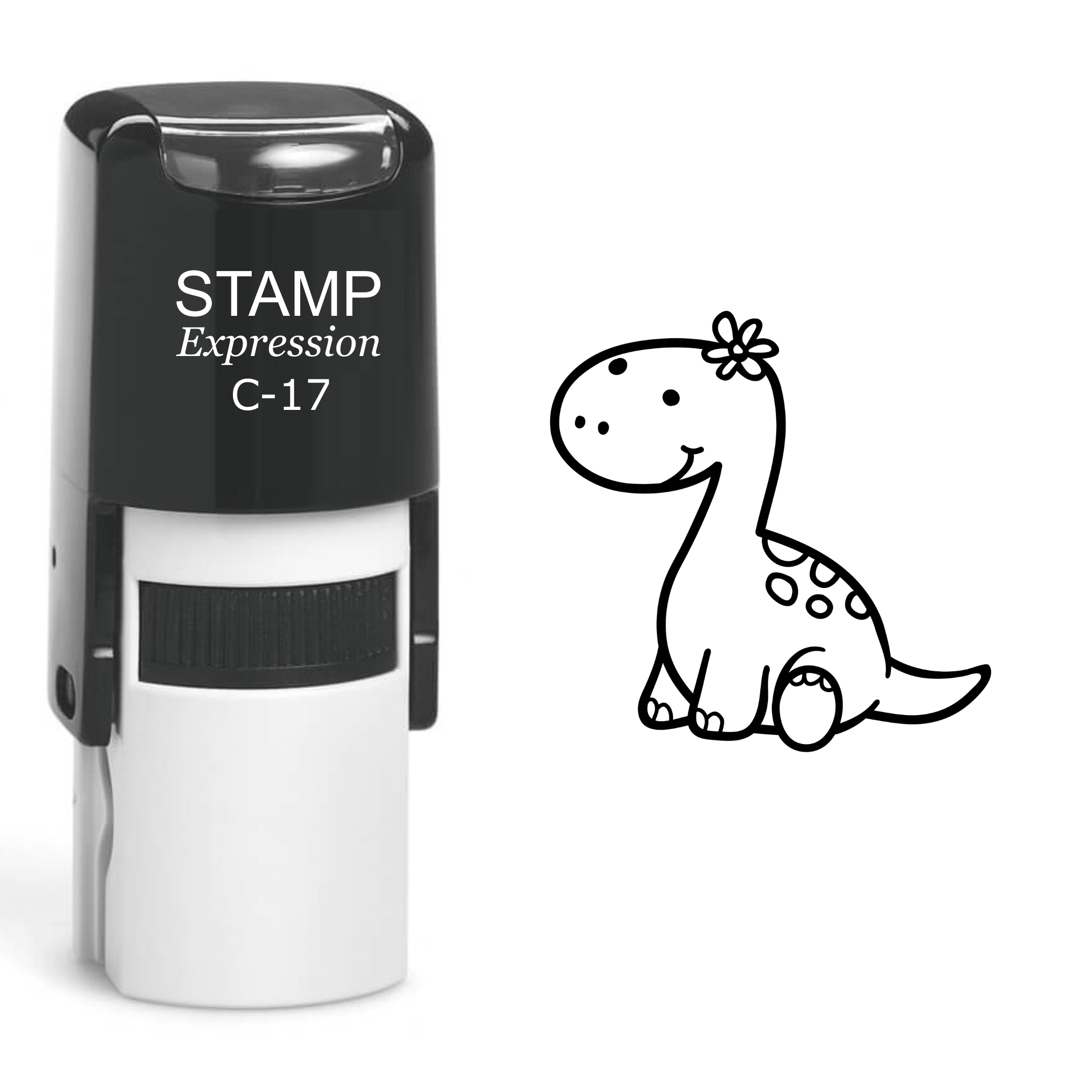 Baby Dinosour Self Inking Rubber Stamp (SH-60115)