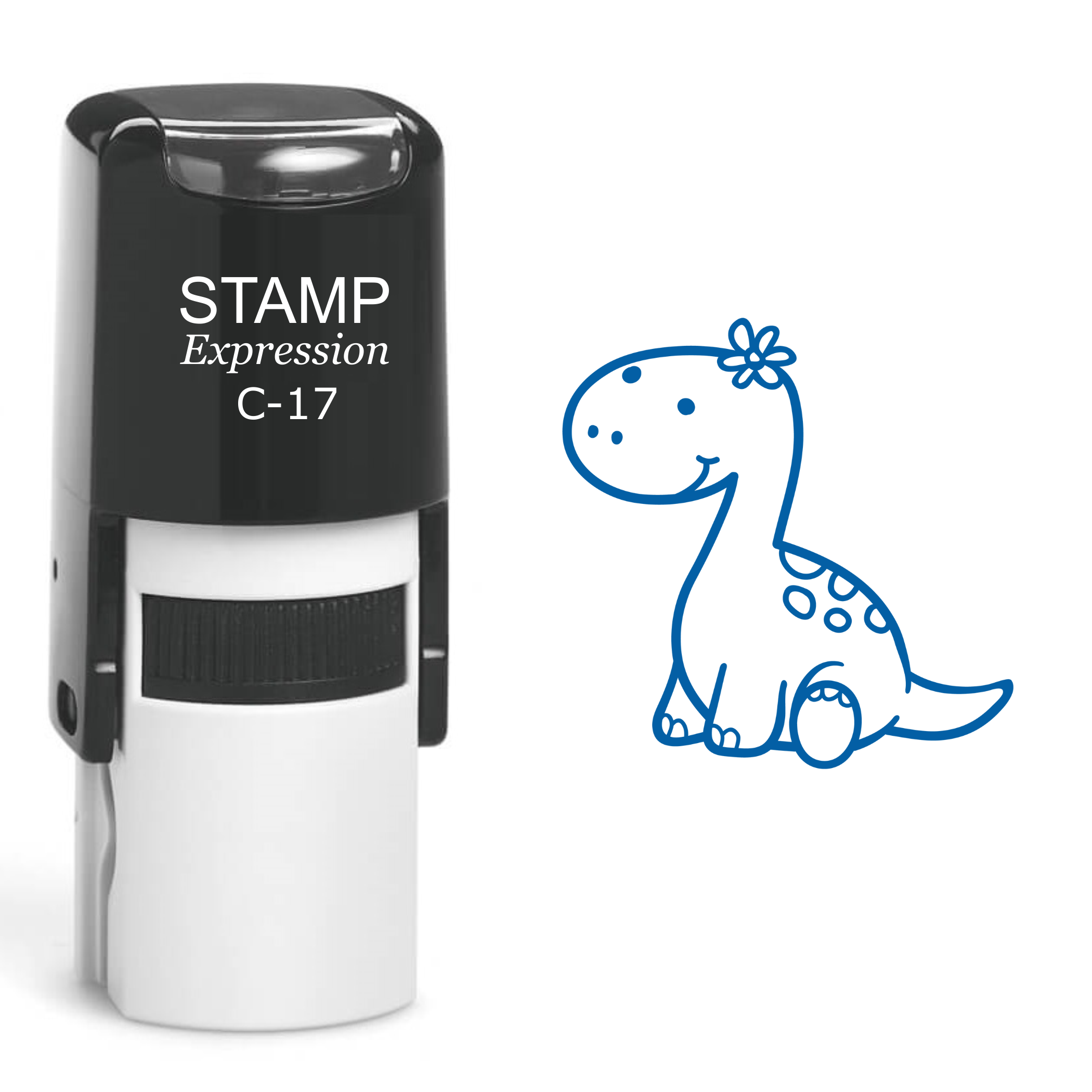 Baby Dinosour Self Inking Rubber Stamp (SH-60117)