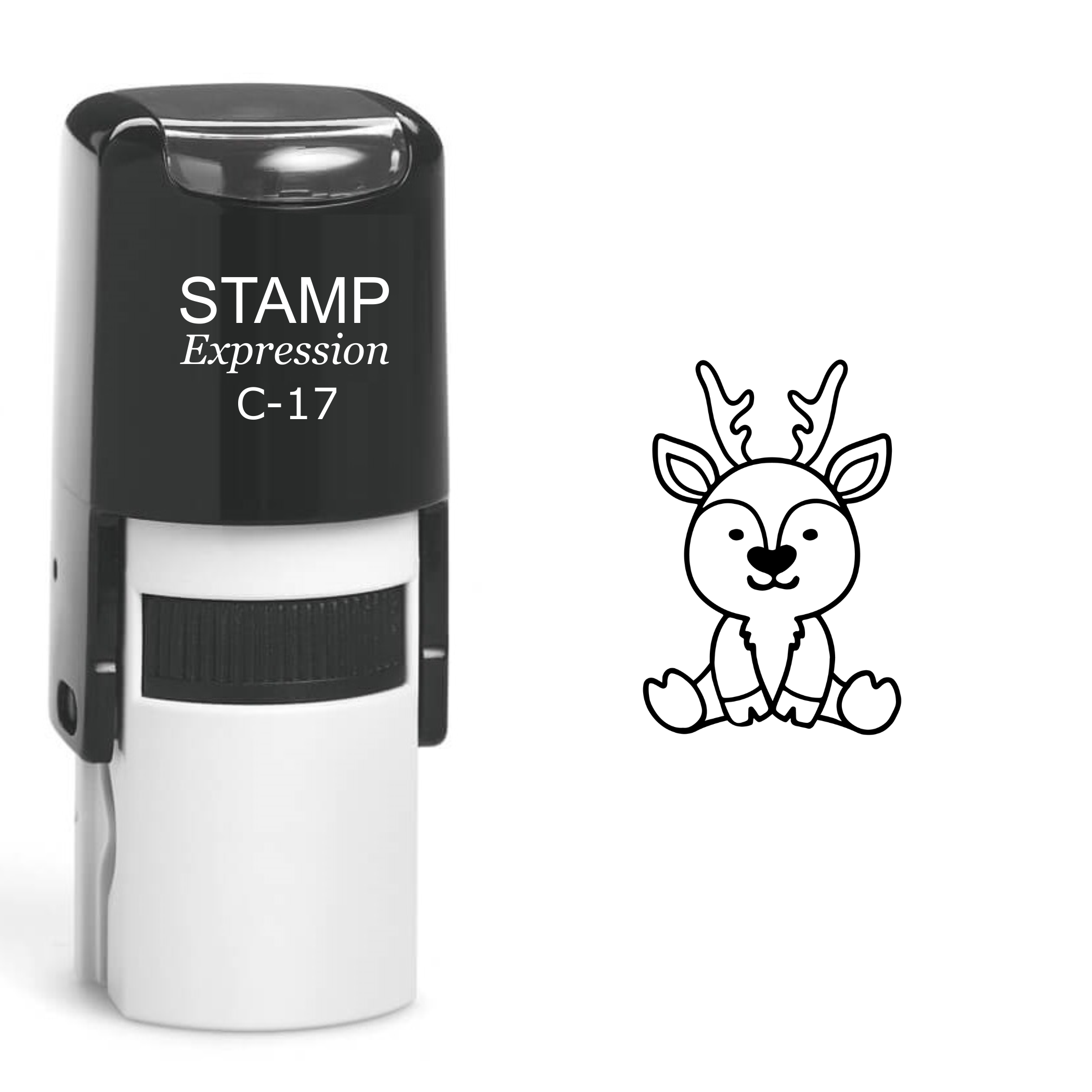 Baby Deer Self Inking Rubber Stamp (SH-60119)