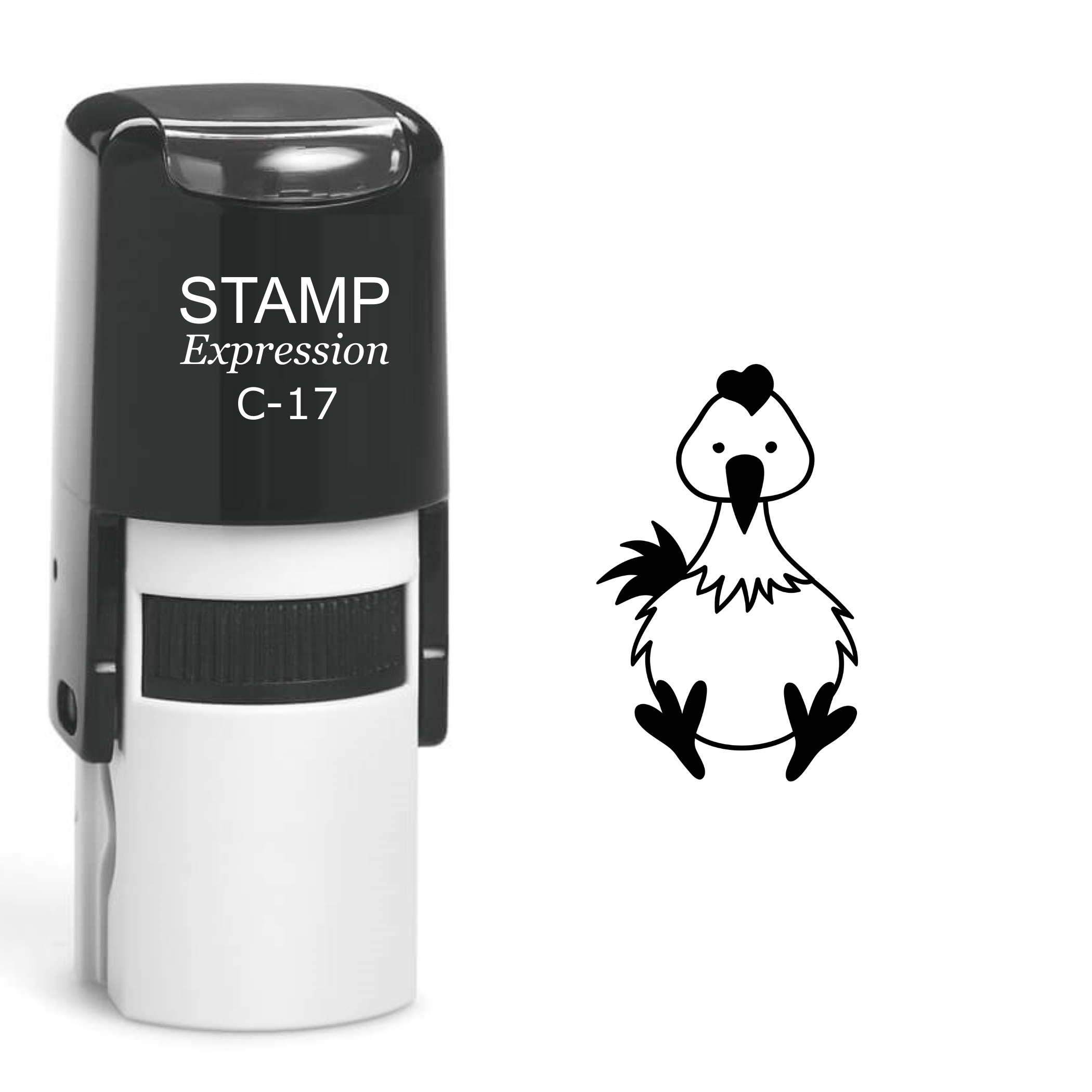 Baby Chicken Self Inking Rubber Stamp (SH-60130)