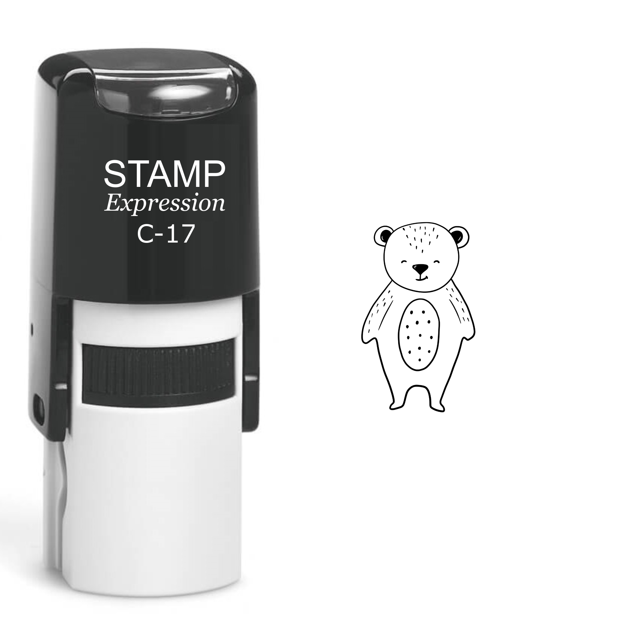 Bear Self Inking Rubber Stamp (SH-60165)