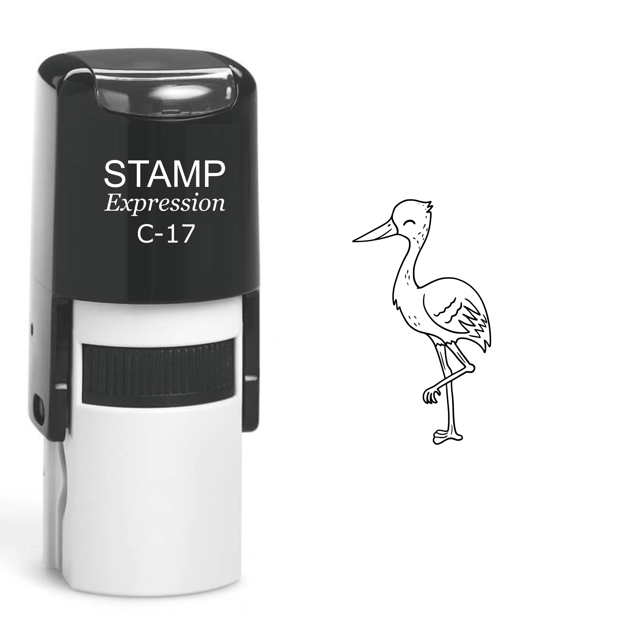 Bird Self Inking Rubber Stamp (SH-60169)