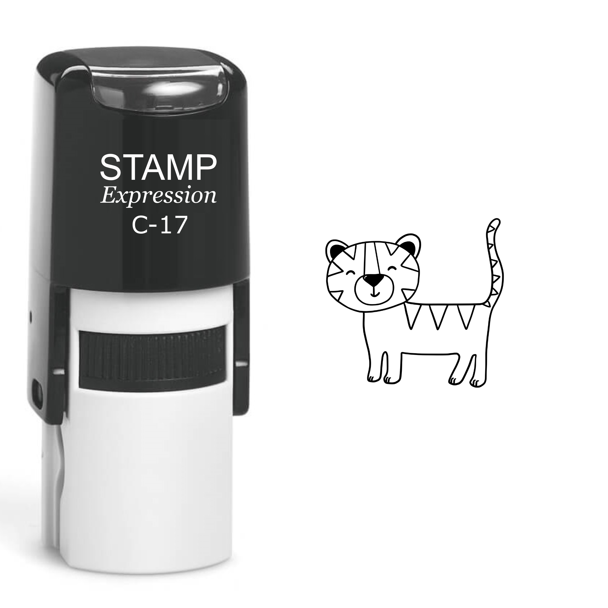 Cat Self Inking Rubber Stamp (SH-60186)
