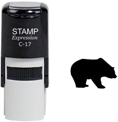 Bear Self Inking Rubber Stamp (SH-6019)