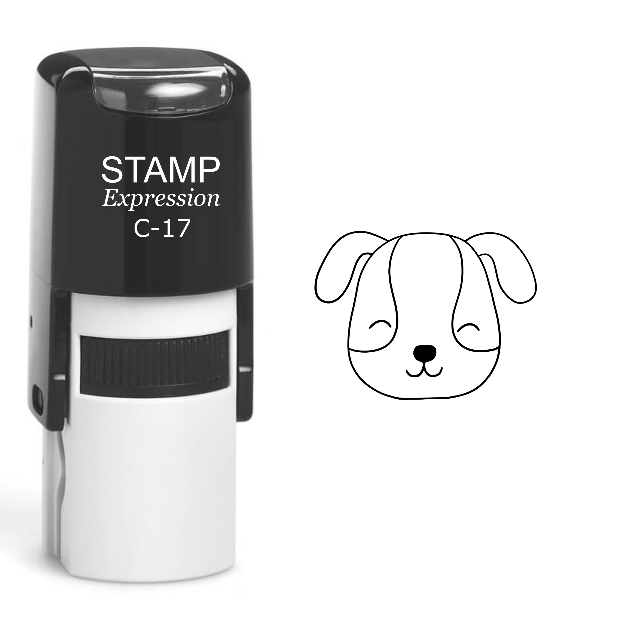 Puppy Dog Self Inking Rubber Stamp (SH-60257)