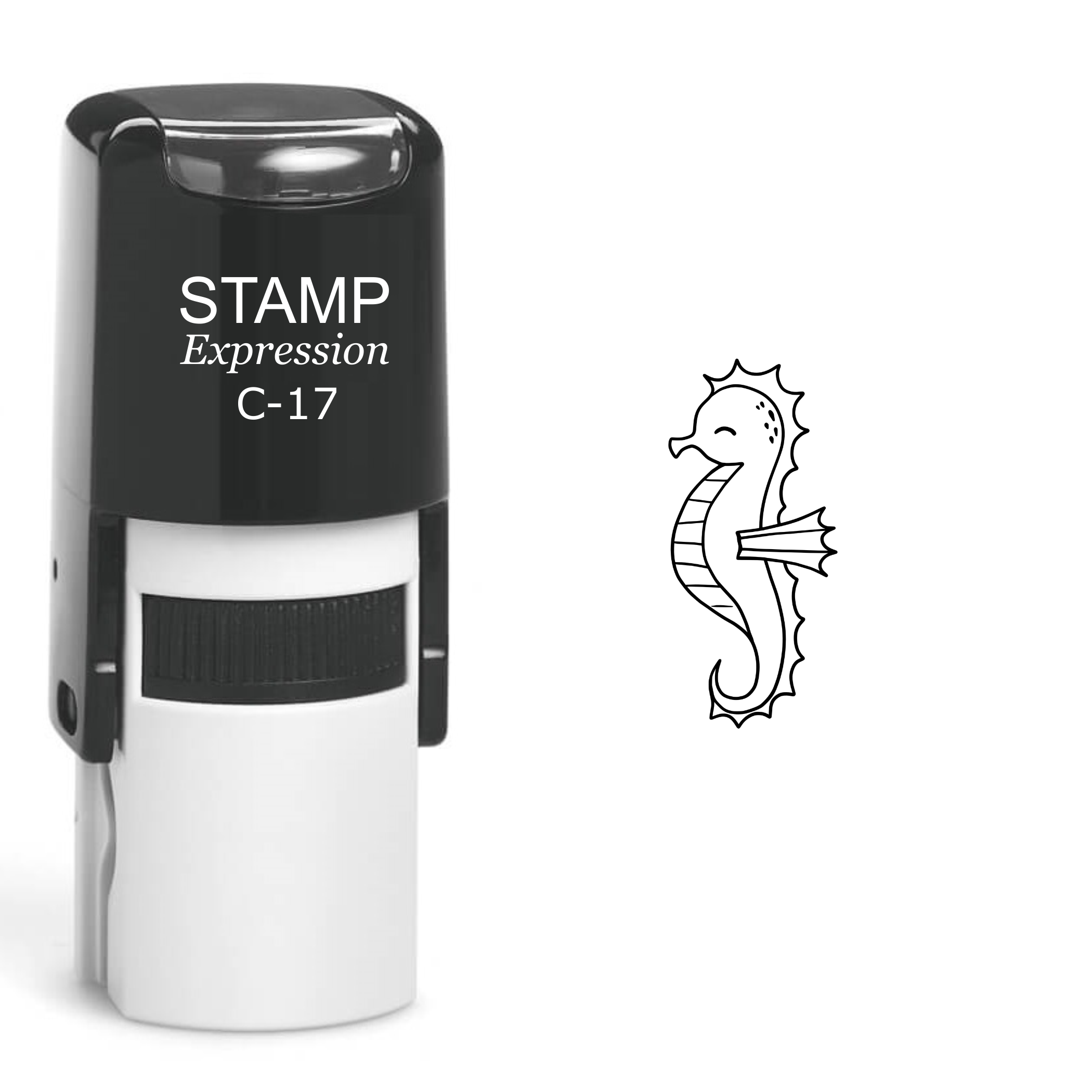 Seahorse Self Inking Rubber Stamp (SH-60259)